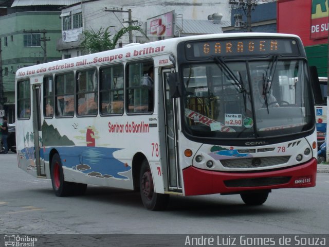 Viação Senhor do Bonfim 78 na cidade de Angra dos Reis, Rio de Janeiro, Brasil, por André Luiz Gomes de Souza. Número da foto: #1670885.