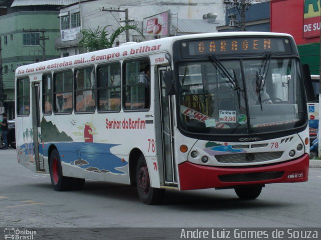 Viação Senhor do Bonfim 78 na cidade de Angra dos Reis, Rio de Janeiro, Brasil, por André Luiz Gomes de Souza. ID da foto: 1670885.