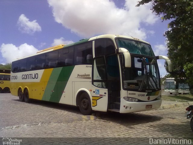 Empresa Gontijo de Transportes 17010 na cidade de Natal, Rio Grande do Norte, Brasil, por Nícolas Vitorino Lopes. Número da foto: #1670688.