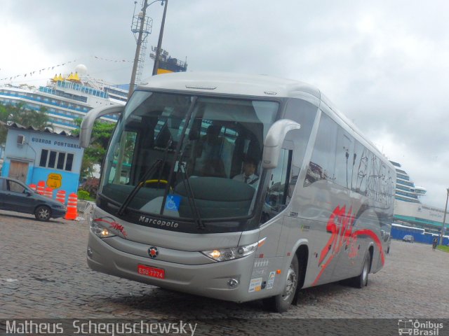 Style Bus 4100 na cidade de Santos, São Paulo, Brasil, por Matheus  Scheguschewsky. Número da foto: #1670612.