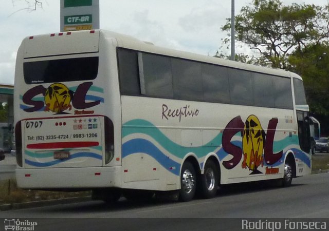 Sol e Mar Turismo 0707 na cidade de Maceió, Alagoas, Brasil, por Rodrigo Fonseca. ID da foto: 1670361.