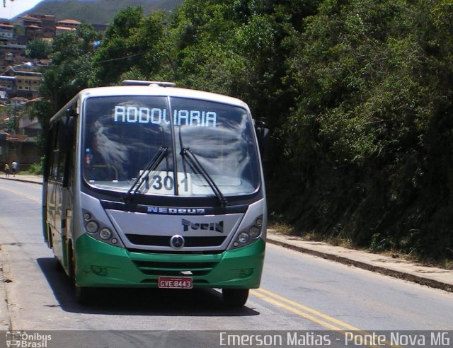 Turin Transportes 3255 na cidade de Ouro Preto, Minas Gerais, Brasil, por Emerson Matias de Oliveira Santos. Número da foto: #1671320.