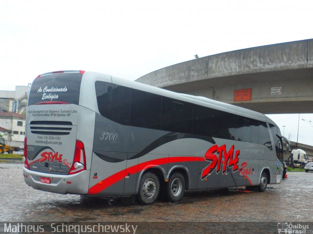 Style Bus 3700 na cidade de Santos, São Paulo, Brasil, por Matheus  Scheguschewsky. Número da foto: #1670610.