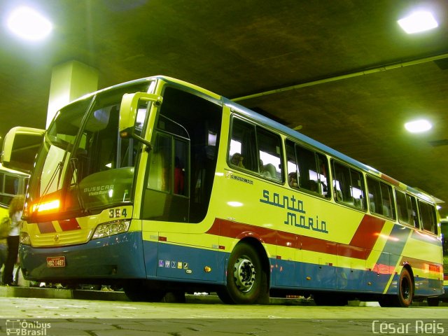 Santa Maria 384 na cidade de Belo Horizonte, Minas Gerais, Brasil, por César Ônibus. Número da foto: #1670711.