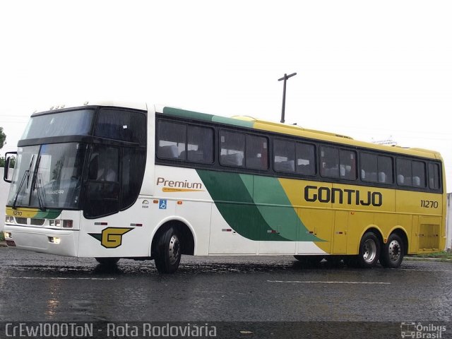 Empresa Gontijo de Transportes 11270 na cidade de Teresina, Piauí, Brasil, por Clemilton Rodrigues . ID da foto: 1671611.