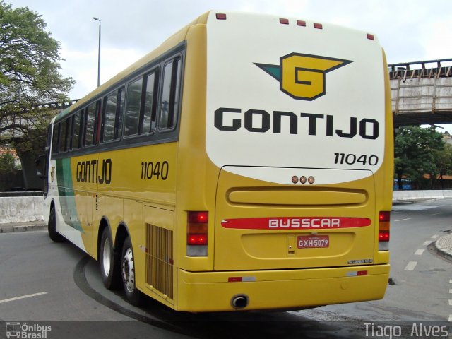 Empresa Gontijo de Transportes 11040 na cidade de Belo Horizonte, Minas Gerais, Brasil, por Tiago  Alves. Número da foto: #1673854.