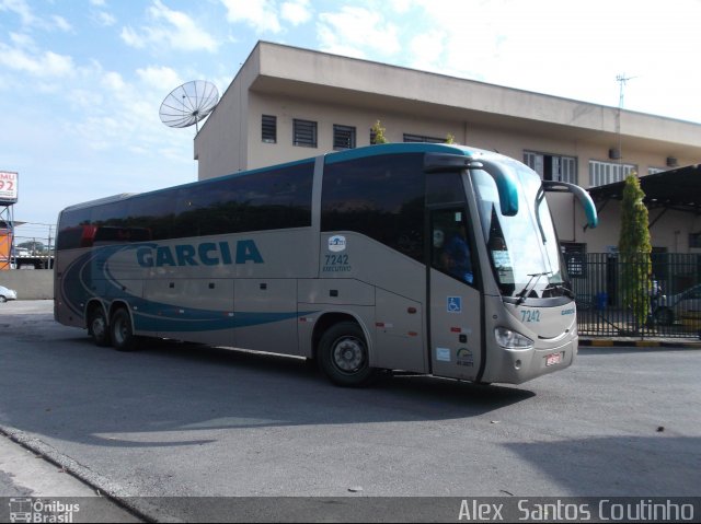 Viação Garcia 7242 na cidade de São Paulo, São Paulo, Brasil, por Alex  Santos Coutinho. Número da foto: #1672238.