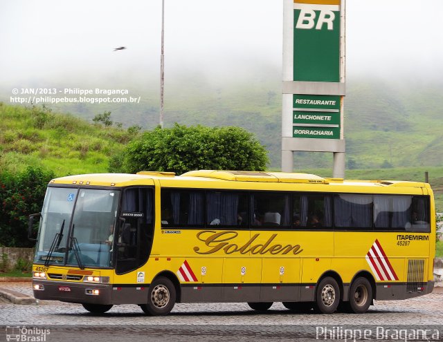 Viação Itapemirim 45267 na cidade de João Monlevade, Minas Gerais, Brasil, por Philippe Almeida. Número da foto: #1673804.