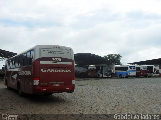 Expresso Gardenia 3675 na cidade de Lavras, Minas Gerais, Brasil, por Gabriel Valladares. ID da foto: 1673228.