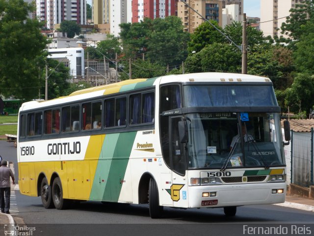 Empresa Gontijo de Transportes 15810 na cidade de Ribeirão Preto, São Paulo, Brasil, por Fernando Reis. ID da foto: 1672332.