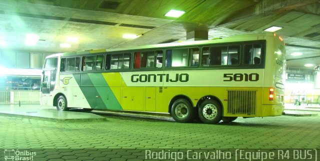 Empresa Gontijo de Transportes 5810 na cidade de Belo Horizonte, Minas Gerais, Brasil, por Rodrigo  Carvalho. ID da foto: 1673308.