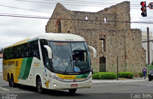 Empresa Gontijo de Transportes 18540 na cidade de São Mateus, Espírito Santo, Brasil, por Caio Trés. Número da foto: #1673719.