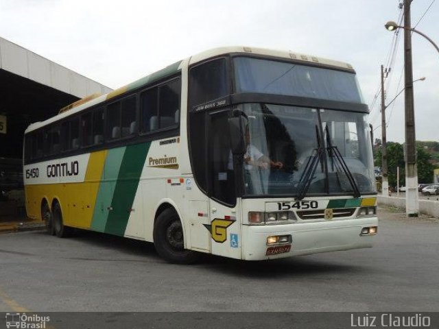 Empresa Gontijo de Transportes 15450 na cidade de Coronel Fabriciano, Minas Gerais, Brasil, por Luiz Claudio . ID da foto: 1673284.