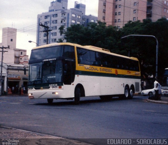 Nacional Expresso 66308 na cidade de Campinas, São Paulo, Brasil, por EDUARDO - SOROCABUS. Número da foto: #1673903.