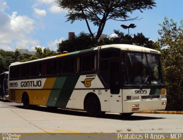 Empresa Gontijo de Transportes 9835 na cidade de São Paulo, São Paulo, Brasil, por Cristiano Soares da Silva. Número da foto: #1673619.