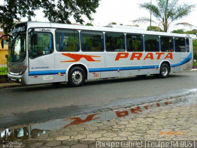 Expresso de Prata 1151 na cidade de Bauru, São Paulo, Brasil, por Phelipe Gabriel Campos de Souza. ID da foto: 1673126.