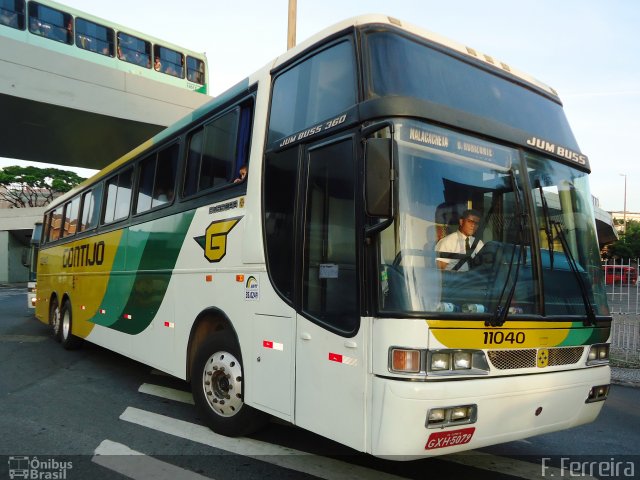 Empresa Gontijo de Transportes 11040 na cidade de Belo Horizonte, Minas Gerais, Brasil, por Fabri Ferreira. ID da foto: 1673617.