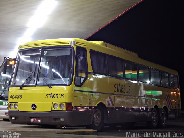 Viação Itapemirim 40433 na cidade de João Monlevade, Minas Gerais, Brasil, por Mairo de Magalhães. ID da foto: 1673290.