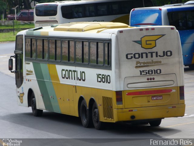 Empresa Gontijo de Transportes 15810 na cidade de Ribeirão Preto, São Paulo, Brasil, por Fernando Reis. ID da foto: 1672325.