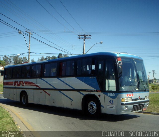 AVA - Auto Viação Americana 2650 na cidade de Santa Bárbara d`Oeste, São Paulo, Brasil, por EDUARDO - SOROCABUS. Número da foto: #1676031.