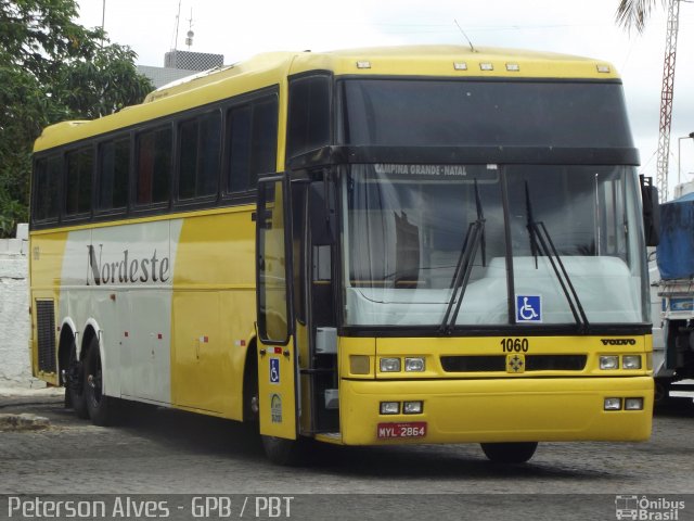 Viação Nordeste 1060 na cidade de Campina Grande, Paraíba, Brasil, por Peterson Alves . Número da foto: #1675026.