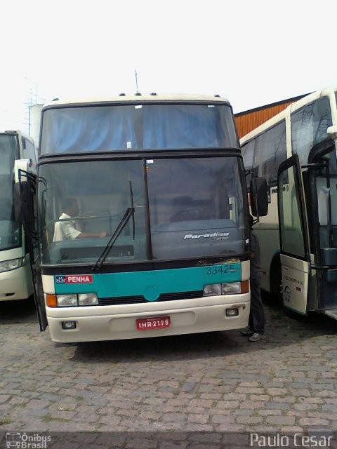 Empresa de Ônibus Nossa Senhora da Penha 33425 na cidade de Guarulhos, São Paulo, Brasil, por Paulo Cesar. ID da foto: 1675675.