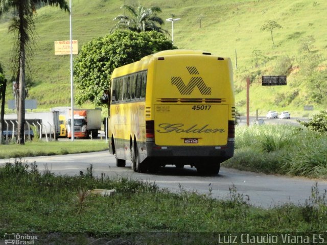 Viação Itapemirim 45017 na cidade de Viana, Espírito Santo, Brasil, por Luiz Claudio . ID da foto: 1675126.