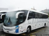 Auto Viação Catarinense 3410 na cidade de Florianópolis, Santa Catarina, Brasil, por Artur Velter Medeiros. Número da foto: #:id.