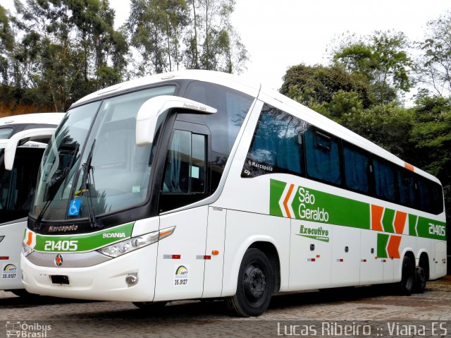 Cia. São Geraldo de Viação 21405 na cidade de Viana, Espírito Santo, Brasil, por Lucas Ribeiro de Souza Ferreira. Número da foto: #1642011.