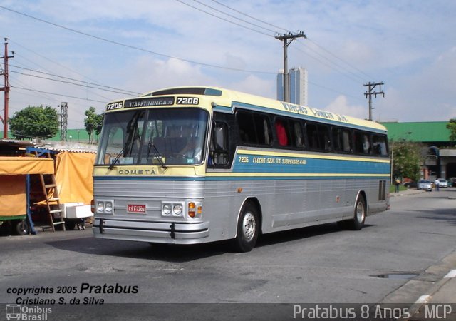 Viação Cometa 7206 na cidade de São Paulo, São Paulo, Brasil, por Cristiano Soares da Silva. Número da foto: #1641246.