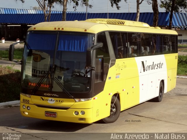 Viação Nordeste 8050 na cidade de Natal, Rio Grande do Norte, Brasil, por Alexsandro  Azevedo. Número da foto: #1642917.