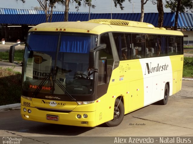 Viação Nordeste 8050 na cidade de Natal, Rio Grande do Norte, Brasil, por Alexsandro  Azevedo. ID da foto: 1642917.