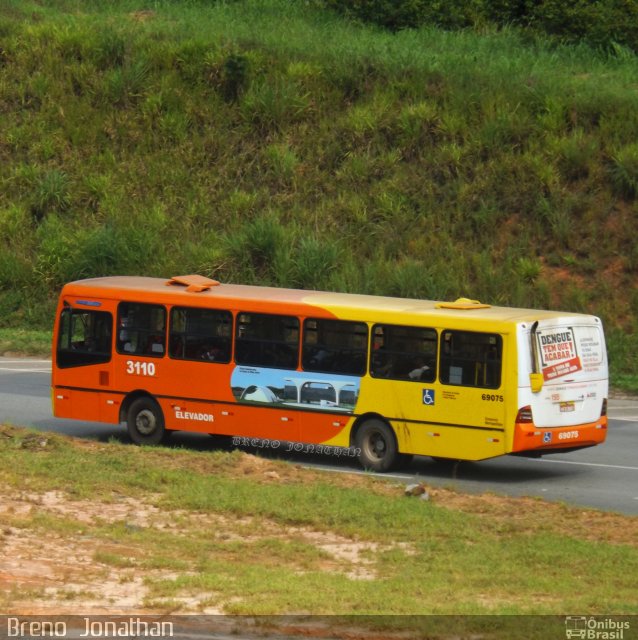 Viação Santa Edwiges 69075 na cidade de Betim, Minas Gerais, Brasil, por Breno  Jonathan. Número da foto: #1641569.