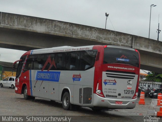 Expresso Luxo 12019 na cidade de Santos, São Paulo, Brasil, por Matheus  Scheguschewsky. ID da foto: 1641971.