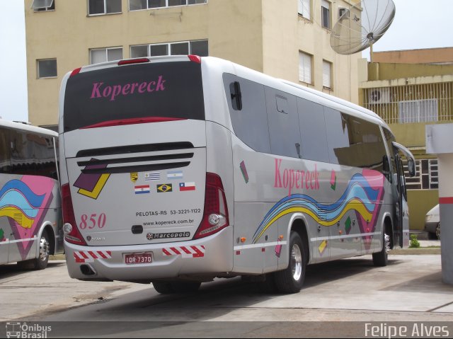 Kopereck Turismo 850 na cidade de Pelotas, Rio Grande do Sul, Brasil, por Felipe Alves. Número da foto: #1642530.