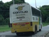 Empresa Gontijo de Transportes 15525 na cidade de Timóteo, Minas Gerais, Brasil, por Joase Batista da Silva. ID da foto: :id.