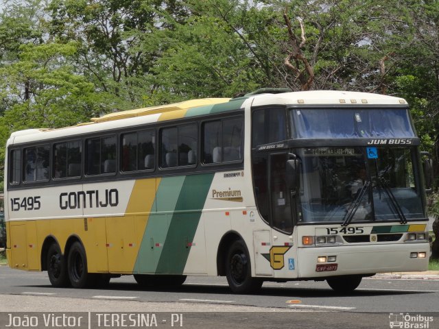 Empresa Gontijo de Transportes 15495 na cidade de Teresina, Piauí, Brasil, por João Victor. ID da foto: 1678615.