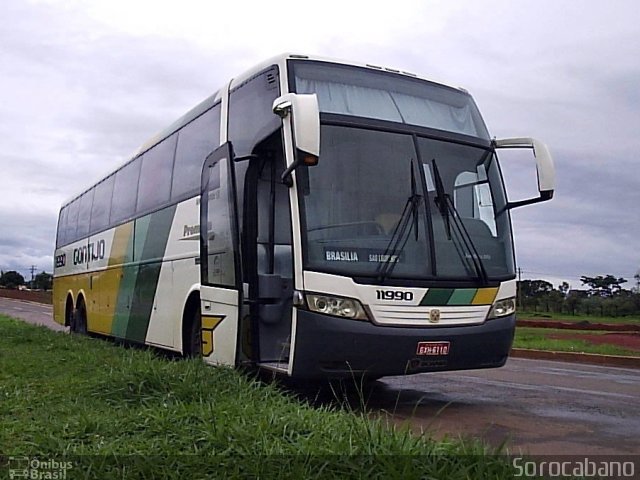 Empresa Gontijo de Transportes 11990 na cidade de Brasília, Distrito Federal, Brasil, por Elias  Junior. Número da foto: #1678603.