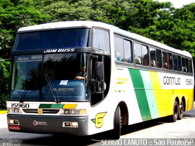 Empresa Gontijo de Transportes 15960 na cidade de São Paulo, São Paulo, Brasil, por Sérgio Augusto Braga Canuto. ID da foto: 1678316.