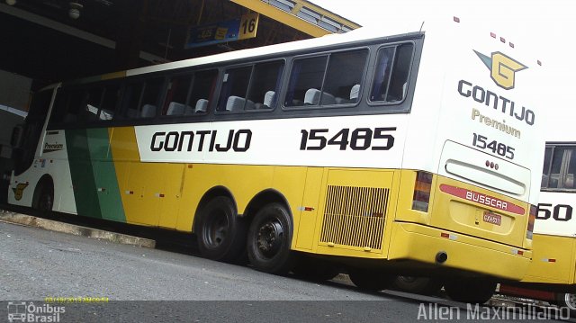 Empresa Gontijo de Transportes 15485 na cidade de Uberaba, Minas Gerais, Brasil, por Allen Maximiliano. Número da foto: #1679139.