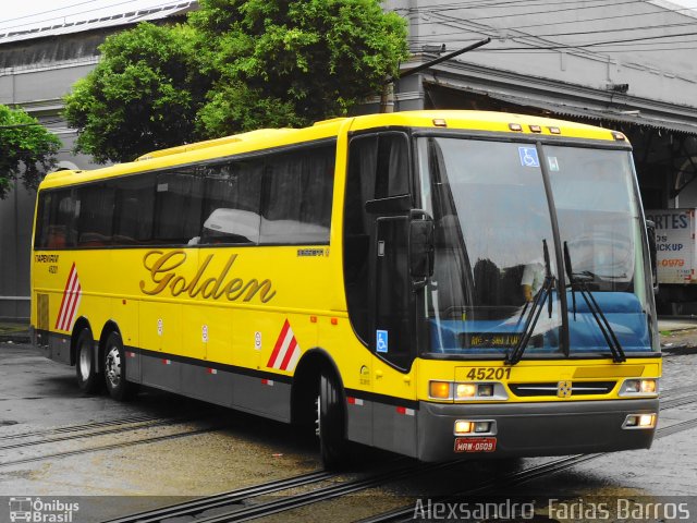 Viação Itapemirim 45201 na cidade de Rio de Janeiro, Rio de Janeiro, Brasil, por Alexsandro  Farias Barros. ID da foto: 1680173.