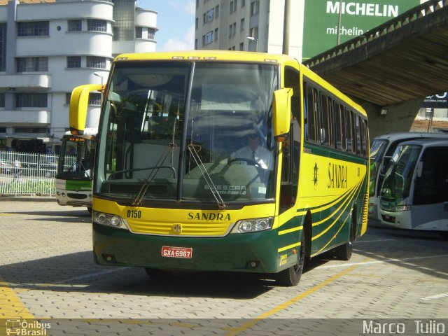 Viação Sandra 0150 na cidade de Belo Horizonte, Minas Gerais, Brasil, por Marco  Tulio. Número da foto: #1680175.