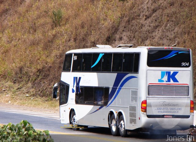 JK Turismo 904 na cidade de Caeté, Minas Gerais, Brasil, por Jones Bh. Número da foto: #1681410.