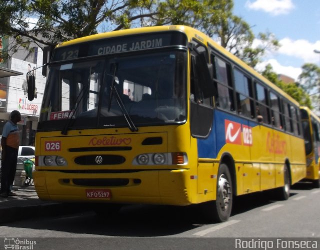 Coletivo Transportes 026 na cidade de Caruaru, Pernambuco, Brasil, por Rodrigo Fonseca. Número da foto: #1680831.
