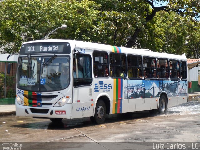 Rodoviária Caxangá 204 na cidade de Recife, Pernambuco, Brasil, por Luiz Carlos de Santana. ID da foto: 1680604.