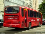 Viação Araçatuba 1.5.030 na cidade de Niterói, Rio de Janeiro, Brasil, por Renan Vieira. Número da foto: #1682023.