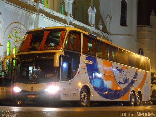 Serra Azul Turismo 1700 na cidade de Montes Claros, Minas Gerais, Brasil, por Lucas  Mendes. Número da foto: #1683566.