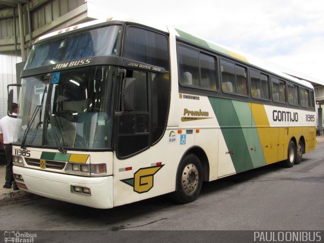 Empresa Gontijo de Transportes 11385 na cidade de Belo Horizonte, Minas Gerais, Brasil, por Paulo Camillo Mendes Maria. ID da foto: 1684125.