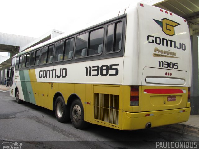 Empresa Gontijo de Transportes 11385 na cidade de Belo Horizonte, Minas Gerais, Brasil, por Paulo Camillo Mendes Maria. ID da foto: 1684123.