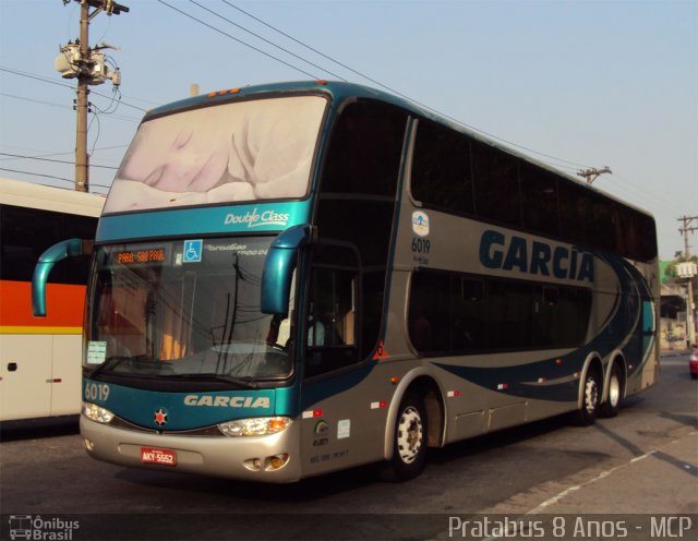 Viação Garcia 6019 na cidade de São Paulo, São Paulo, Brasil, por Cristiano Soares da Silva. Número da foto: #1684044.
